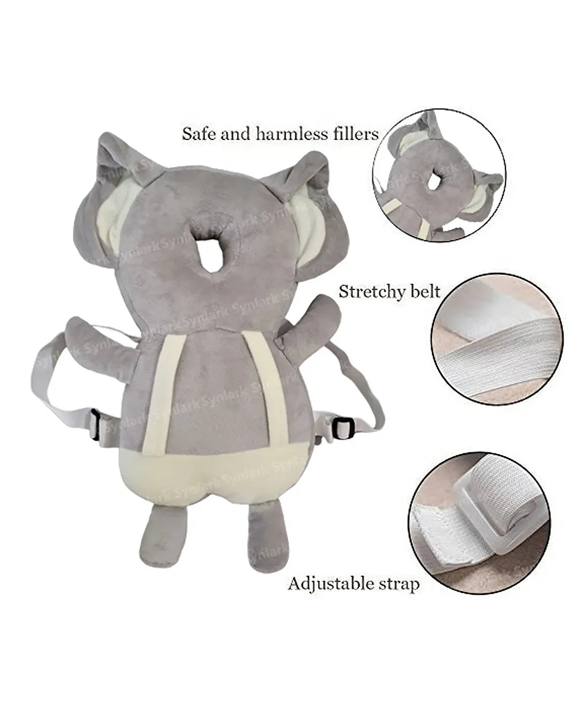 Baby Safety Combo | Head Protector Helmet & Baby Backpack | BabyCove
